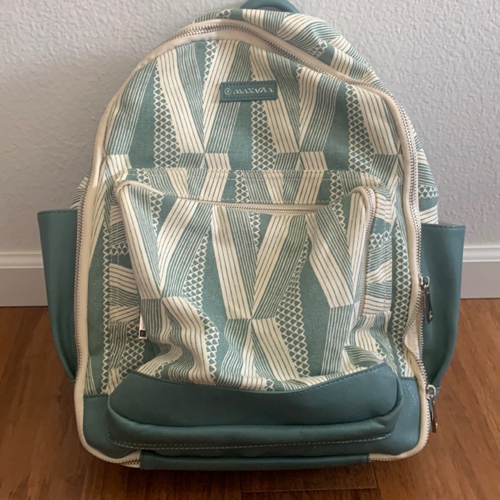 Manaola Native Hawaiian Designer Kinolau Peach Backpack